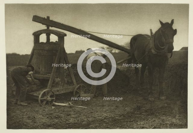 The Clay Mill (Norfolk), c. 1883/87, printed 1888. Creator: Peter Henry Emerson.