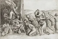 The Clemency of Scipio, between 1530 and 1560. Creator: Battista Franco Veneziano