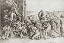The Clemency of Scipio, between 1530 and 1560. Creator: Battista Franco Veneziano