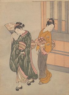 The Clear-day Mountain Wind of the Fan, ca. 1766., ca. 1766. Creator: Suzuki Harunobu