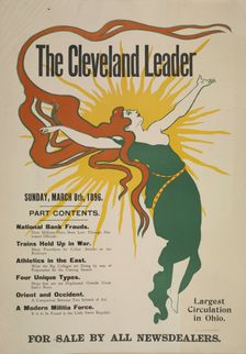 The Cleveland leader. Sunday, March 8th, 1896. c1893 - 1897. Creator: Unknown
