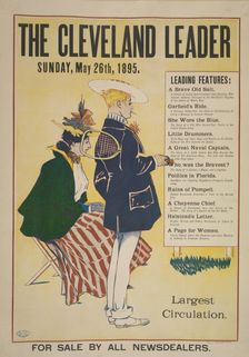 The Cleveland leader. Sunday, May 26th, 1895, c1893 - 1897. Creator: Unknown
