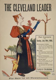 The Cleveland leader. Sunday, July 28th, 1895, c1893 - 1897. Creator: Unknown
