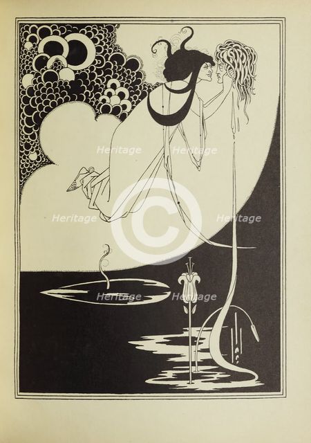 The Climax, 1907.  Creator: Aubrey Beardsley.