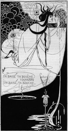 The Climax c1893. Artist: Aubrey Beardsley