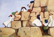 The Climbers 1908. Creator: Lance Thackeray
