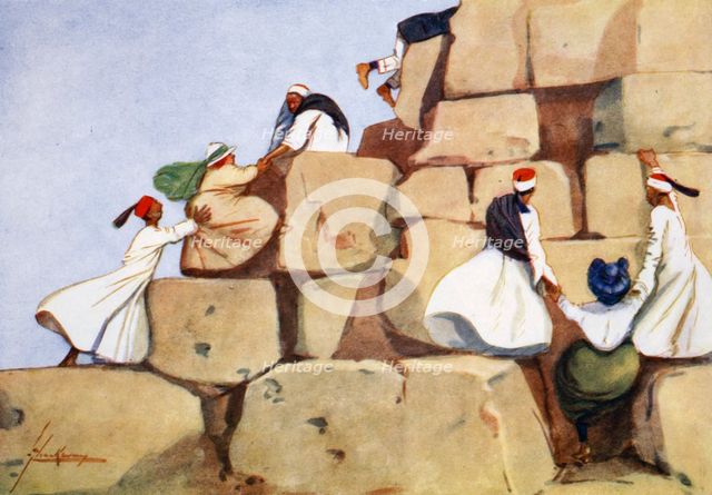 'The Climbers', 1908.  Creator: Lance Thackeray.