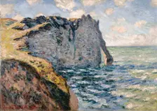 The Cliff of Aval, Etrétat, 1885. Artist: Monet, Claude (1840-1926)