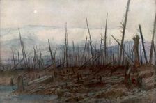 The Cliff of Craonne c1917, (1926).Artist: Francois Flameng