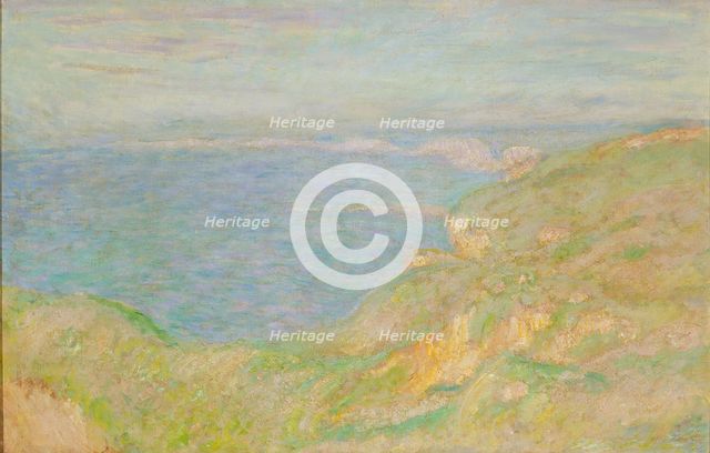 The Cliff at Fécamp, 1897.
