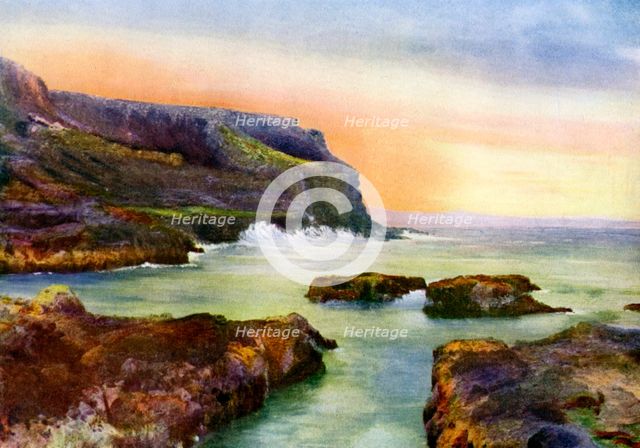 The Cliff, Castlerock, Londonderry, Northern Ireland, 1924-1926. Artist: MC Green