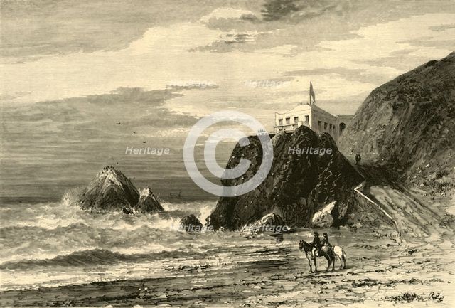 'The "Cliff House"', 1872.  Creator: John J. Harley.