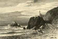 The "Cliff House" 1872. Creator: John J. Harley