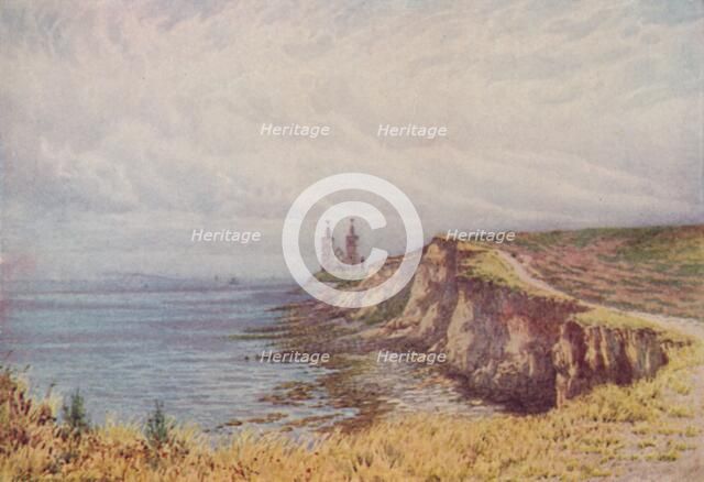 'The Cliffs at Reculver', 1910. Artist: William Biscombe Gardner.