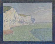 The Cliffs of Dover; The Cliffs at South Foreland, 1892. Creator: Alfred William Finch