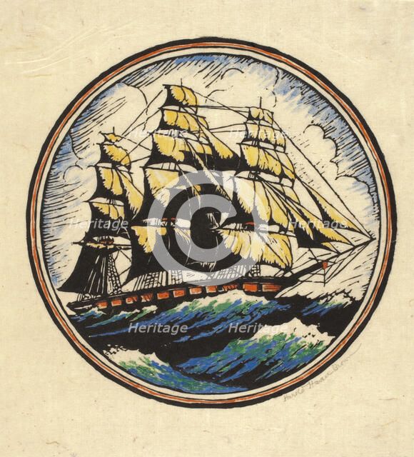 The Clipper 1849, c1900-1932. Creator: Harold Haven Brown.