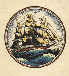 The Clipper 1849, c1900-1932. Creator: Harold Haven Brown