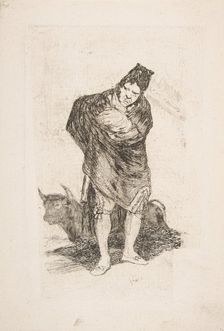 The cloaked man (El Embozado). Creator: Unknown