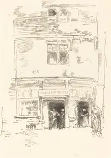 The Clock-Makers, Paimpol, 1893. Creator: James Abbott McNeill Whistler