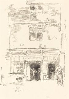 The Clock-Makers, Paimpol, 1893. Creator: James Abbott McNeill Whistler