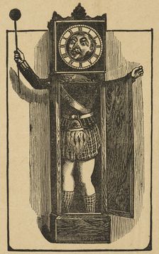 The Clock, at Middlesex Music Hall, 1888. Creator: Unknown