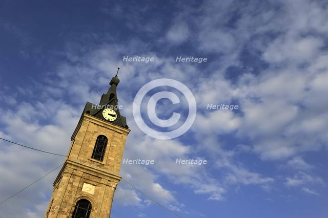 The Clock Tower, Old Town, Jaffa, Israel, 2013. Creator: LTL.