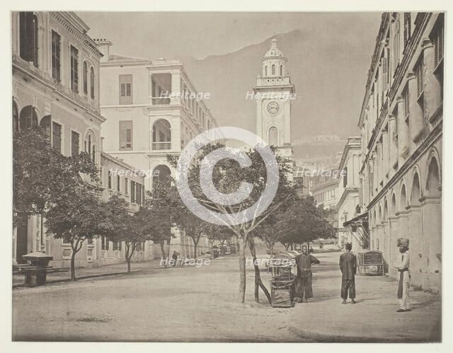 The Clock-Tower, Hong-Kong, c. 1868. Creator: John Thomson.