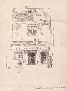 The Clockmakers, Paimpol, 1893. Creator: James McNeill Whistler (American, 1834-1903)