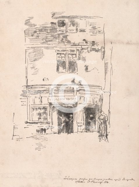 The Clockmakers, Paimpol, 1893. Creator: James McNeill Whistler (American, 1834-1903).