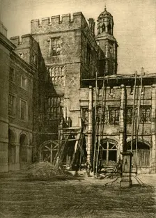 The Cloister, 1910 (1911). Creator: Unknown