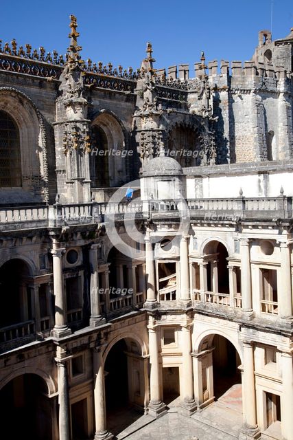The Cloister of John III, the Convent of the Knights of Christ, Tomar, Portugal, 2009. Artist: Samuel Magal