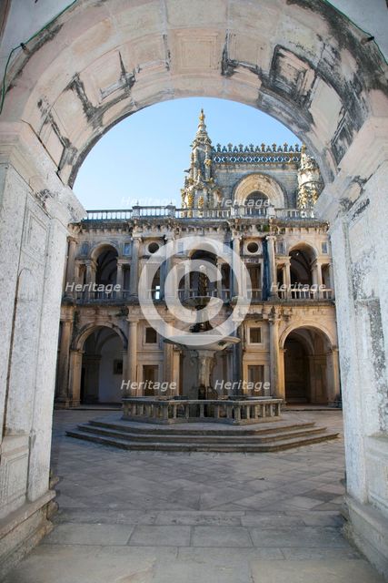 The Cloister of John III, the Convent of the Knights of Christ, Tomar, Portugal, 2009. Artist: Samuel Magal