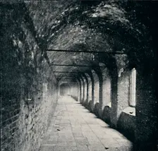 The Cloisters, Charterhouse, London 1903. Artist: York & Son