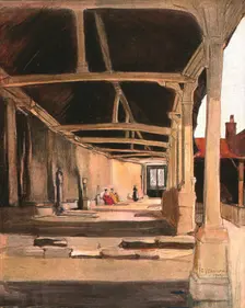 The Cloisters, Montevilliers c1900. Creator: Unknown