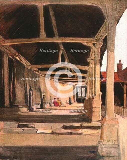 'The Cloisters, Montevilliers', c1900. Creator: Unknown.