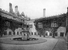The cloisters, Newstead Abbey, Nottinghamshire, 1924-1926. Artist: Valentine & Sons Ltd