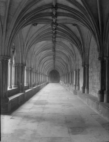 The Cloisters, Norwich Cathedral, Norfolk, c1955. Creator: Arthur Charles Kirby Ware