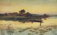 The Close of a Midsummer's Day 1879. Creator: Sir Ernest Albert Waterlow