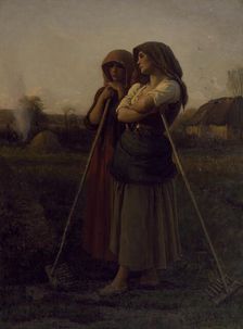 The Close of Day, 1865. Creator: Jules Breton