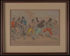 The Close of the Battle or the Champion Triumphant, October 3, 1811. Creator: Unknown