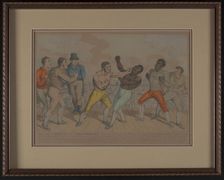 The Close of the Battle or the Champion Triumphant, October 3, 1811. Creator: Unknown