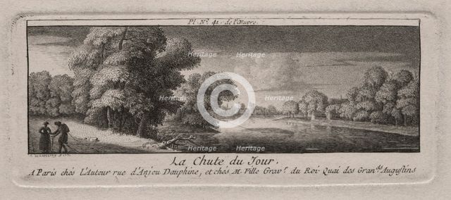 The Close of the Day. Creator: Antoine de Marcenay de Ghuy (French, 1724-1811).