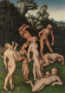 The Close of the Silver Age, ca 1530. Artist: Cranach, Lucas, the Elder (1472-1553)
