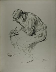 The Clothing of the Prisoner of war, c. 1915. Creator: Jean Louis Forain