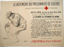 The Clothing of the Prisoner of War, c. 1915. Creator: Jean Louis Forain