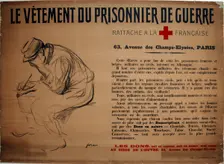 The Clothing of the Prisoner of War, c. 1915. Creator: Jean Louis Forain