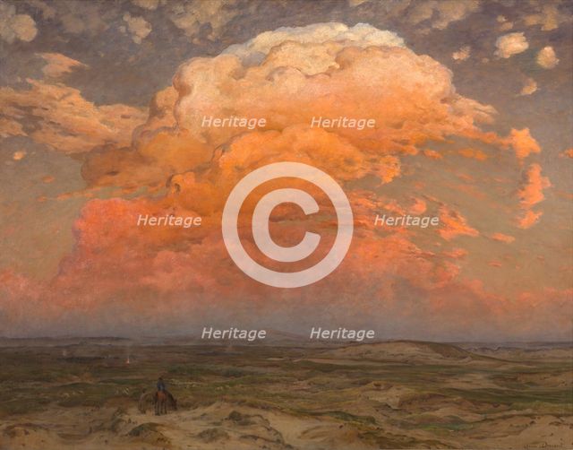 The Cloud, late 19th-early 20th century. Creator: Adrien Demont.