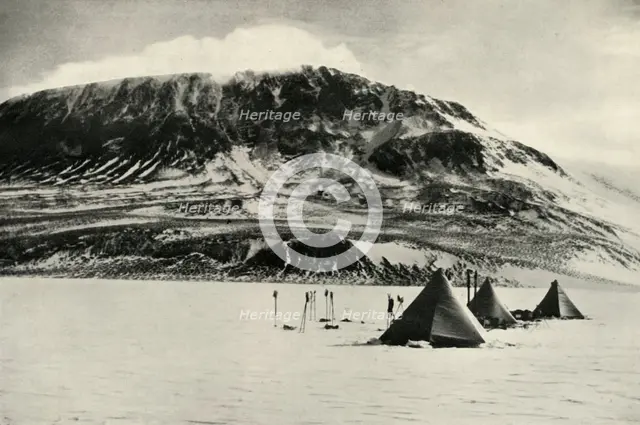 'The Cloudmaker Mountain', c1912, (1913). Artist: Henry Bowers.