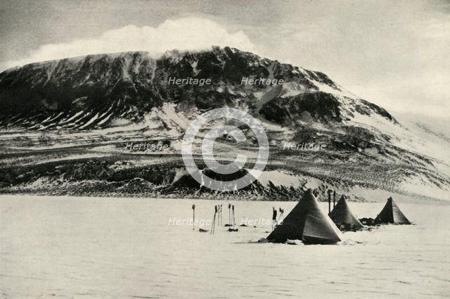 'The Cloudmaker Mountain', c1912, (1913). Artist: Henry Bowers.