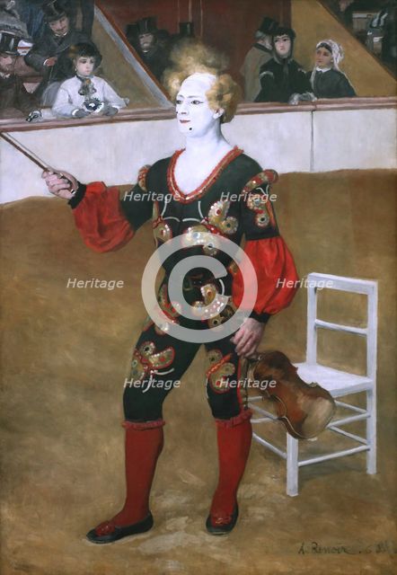 The Clown, 1868.